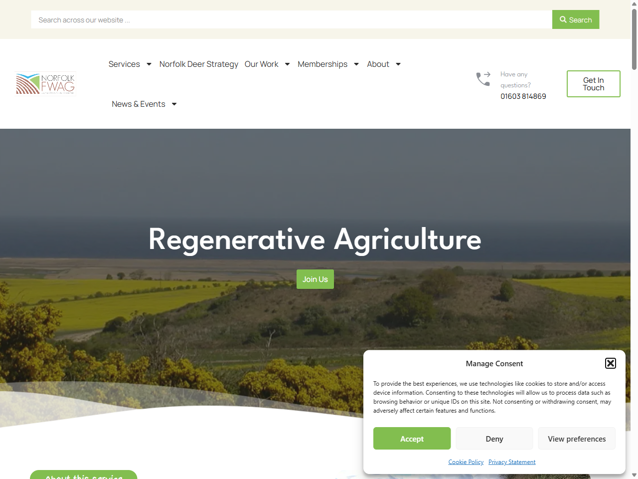 Preview of Regenerative Agriculture - Norfolk FWAG, accessed July 25, 2025,