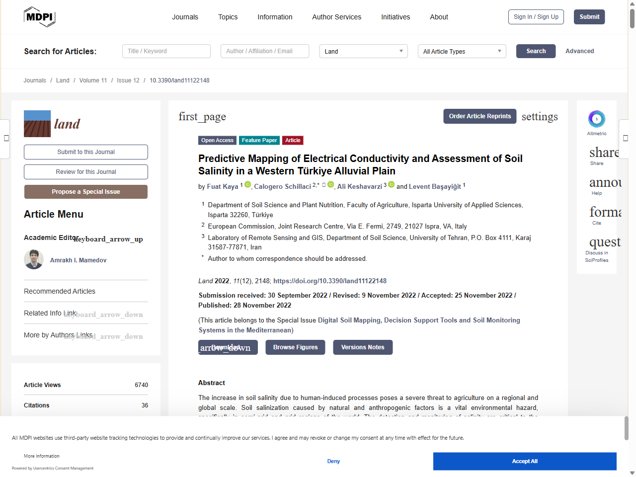 Preview of Soil Mapping Using Electromagnetic Induction to Assess the Suitability of Land for Growing Leptospermum nitens in Western Australia - Frontiers, accessed March 28, 2026,