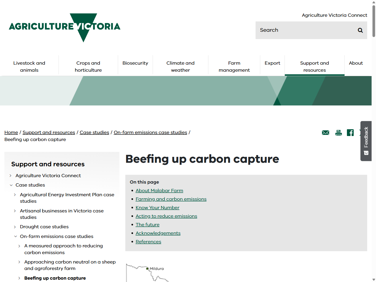 Preview of Beefing up carbon capture | On-farm emissions case studies - Agriculture Victoria