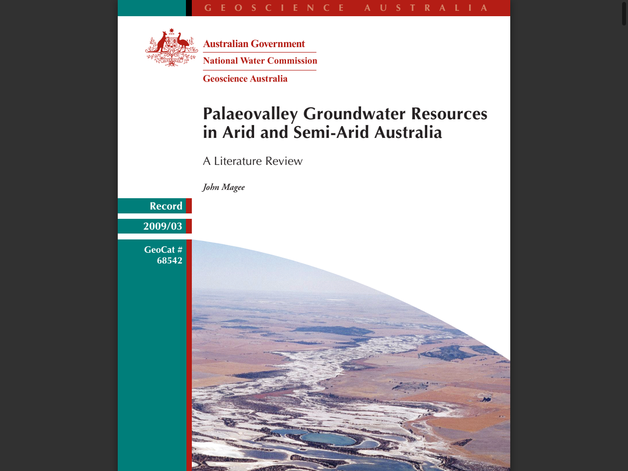 Preview of Palaeovalley Groundwater Resources in Arid and Semi-Arid Australia - Geoscience Australia, accessed July 25, 2025,