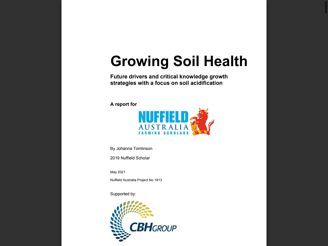 Preview of Tool 6.7 Soil health benchmarks and guidelines for managing problem soils, accessed July 9, 2025