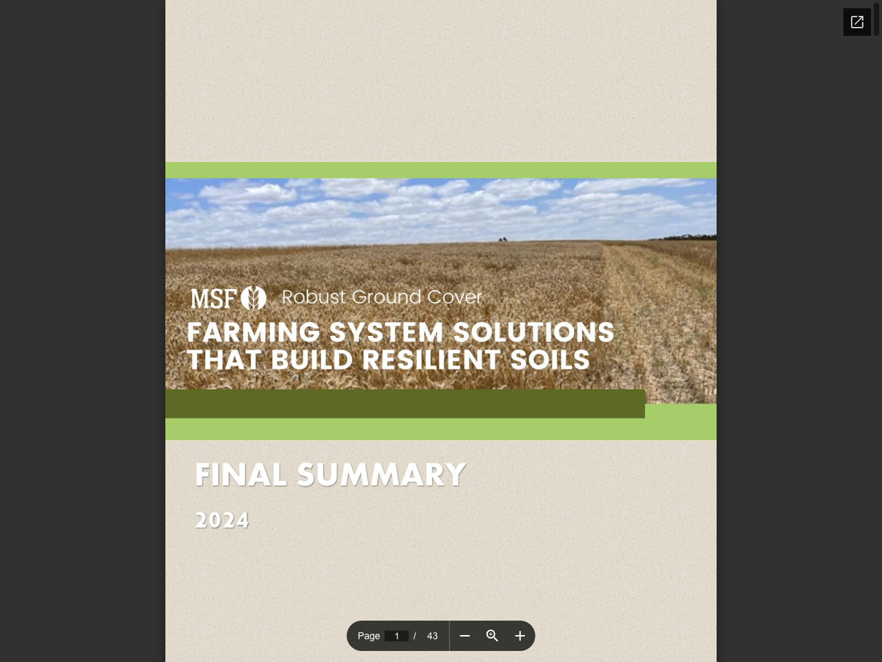 Preview of FINAL SUMMARY 2024 - Mallee Sustainable Farming, accessed May 11, 2025