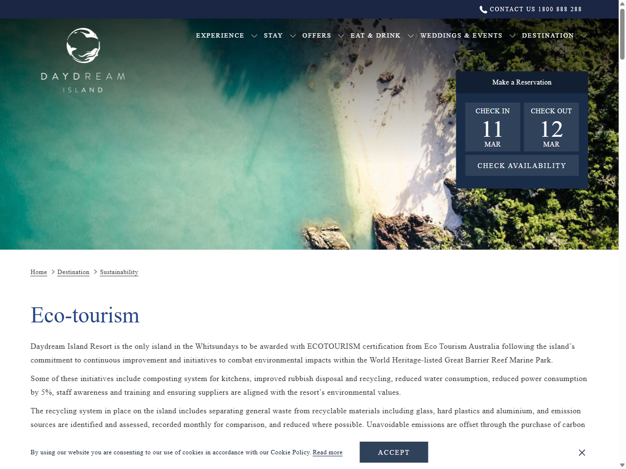 Preview of Commitment to Sustainability & Eco-Tourism | Daydream, accessed August 2, 2025,