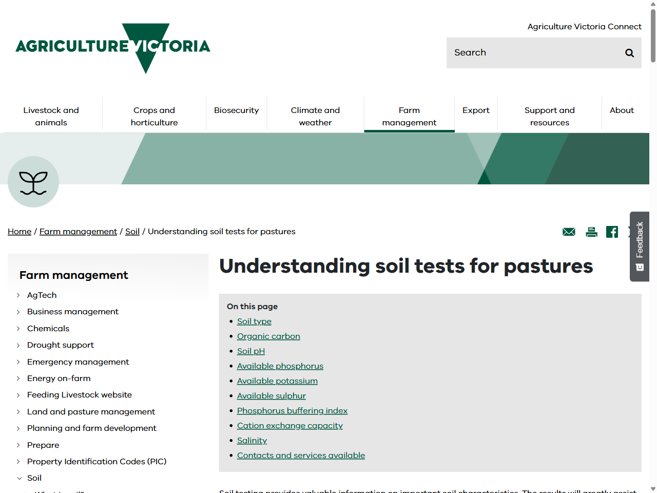 Preview of Understanding soil tests for pastures | Soil | Farm management ..., accessed May 12, 2025