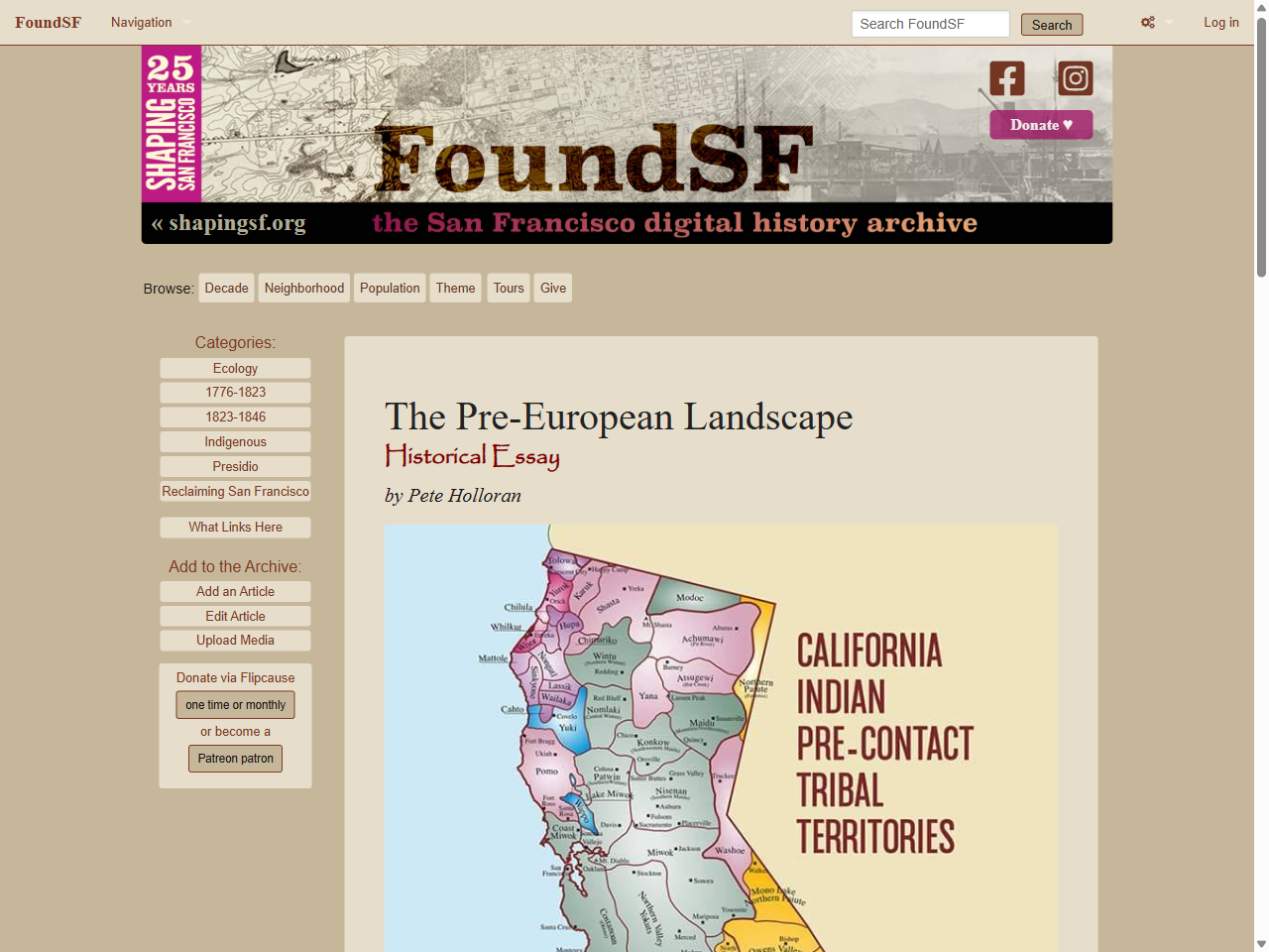 Preview of The Pre-European Landscape - FoundSF, accessed July 22, 2025