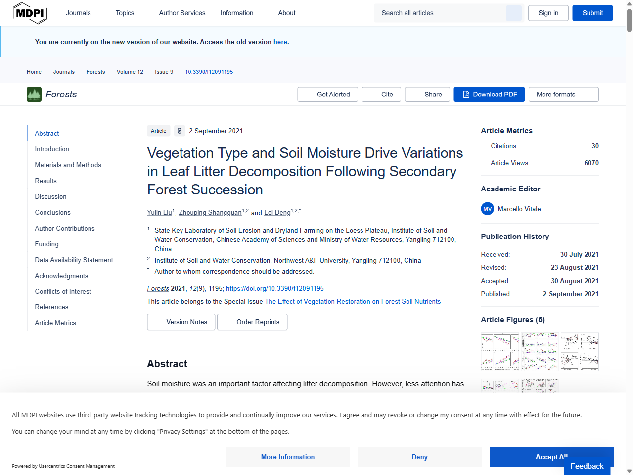Preview of Changes in Leaf Litter Quality During Its Decomposition in a Tropical Planted Mangrove Forest (Can Gio, Vietnam) - Frontiers, accessed August 3, 2025