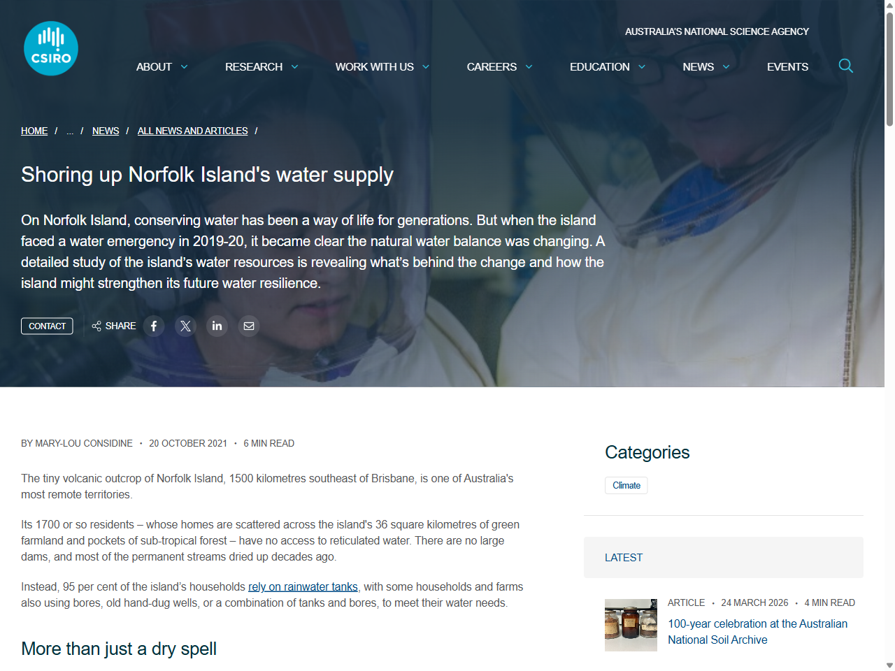 Preview of VOLUME 1 WATER RESOURCES OF THE TIWI ... - Tiwi Land Council