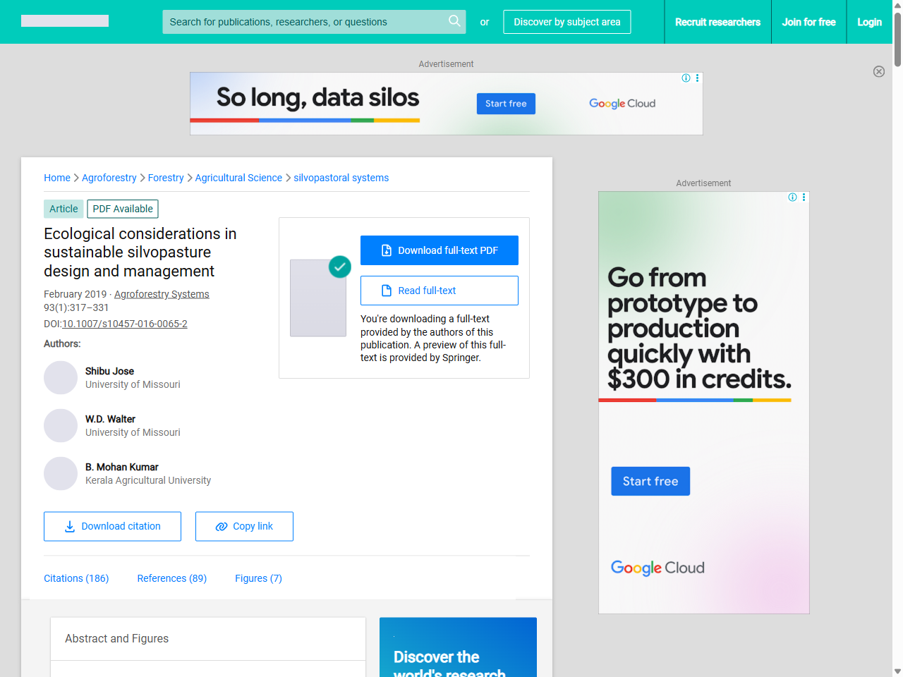 Preview of (PDF) Savanna tree density, herbivores, and the herbaceous community: Bottom-up vs. top-down effects - ResearchGate, accessed July 23, 2025