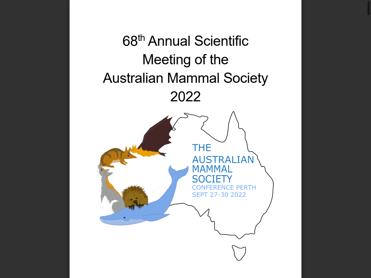 Preview of AMS 2022 Conference Abstract Book
