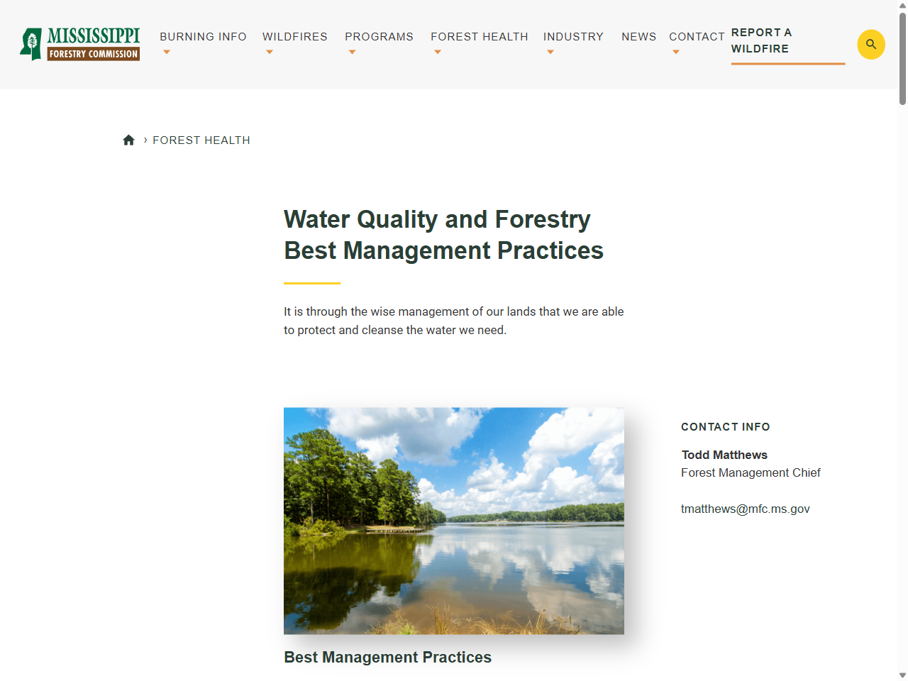 Preview of Water Quality and Forestry Best Management Practices, accessed July 12, 2025,