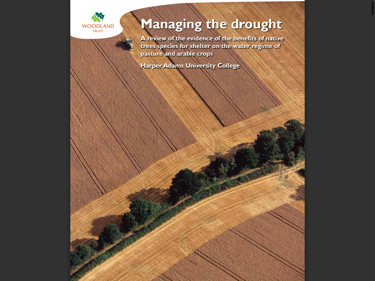 Preview of Managing the drought - Wild Trout Trust