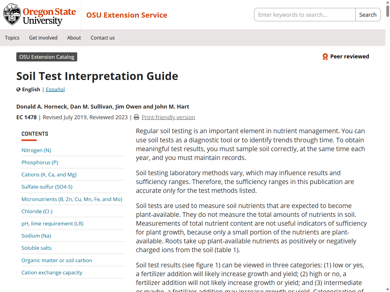 Preview of Soil Acidity, Phosphorus, and Potassium Nutrient Levels: Key to Forage Nutrient Management Planning | Mississippi State University Extension Service, accessed on May 27, 2025,