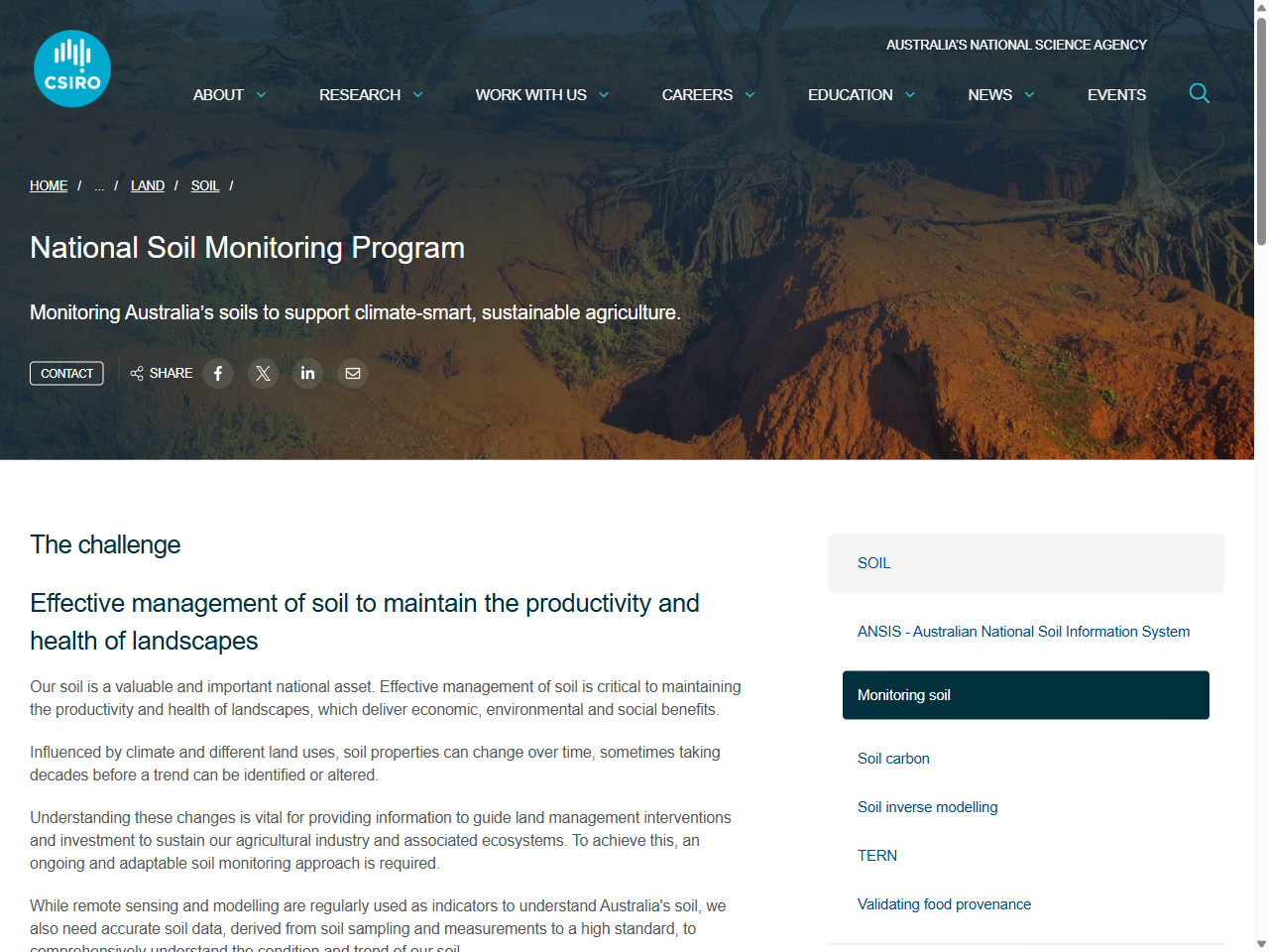 Preview of National Soil Monitoring Program - CSIRO, accessed August 4, 2025,
