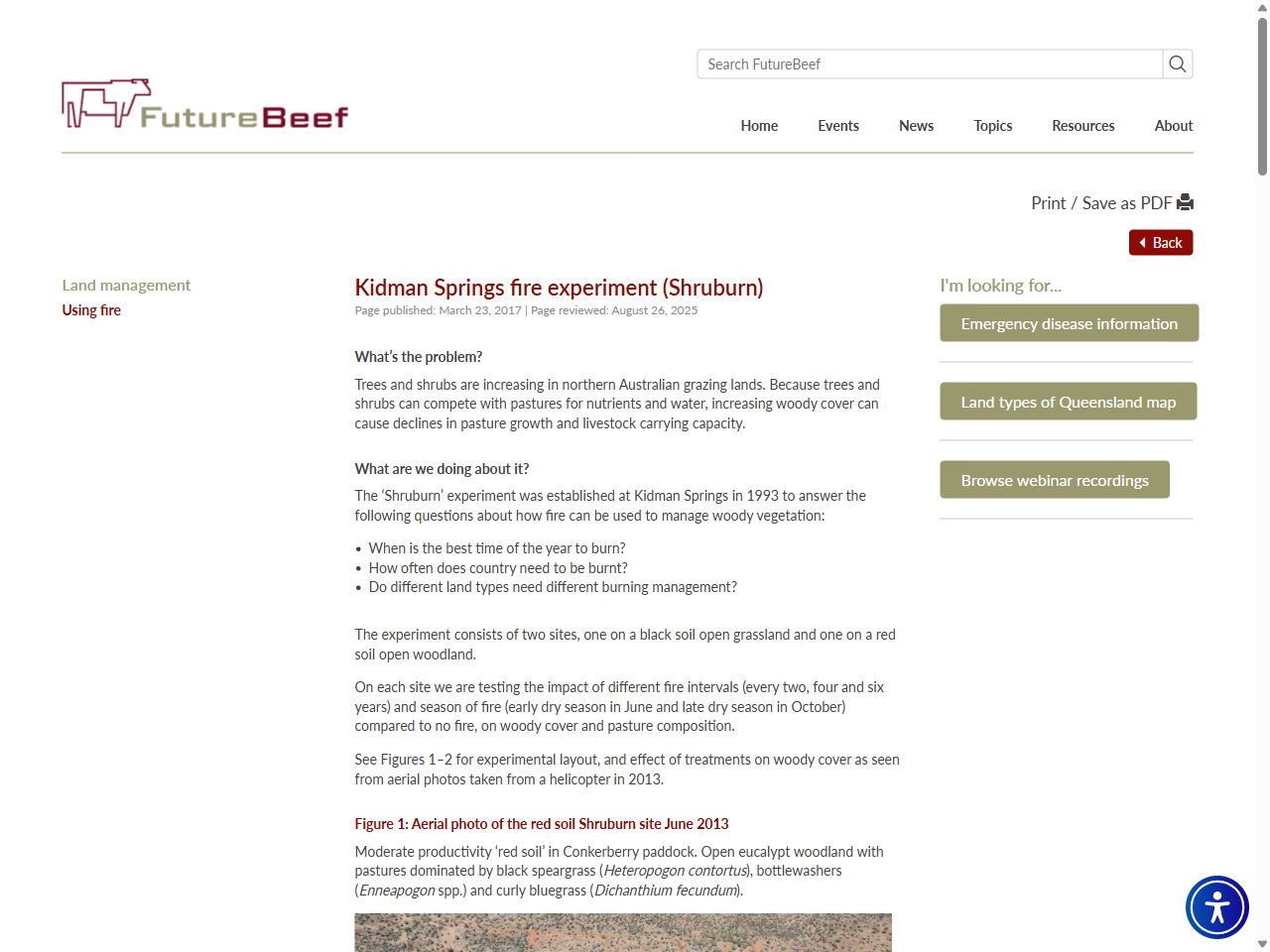 Preview of Kidman Springs fire experiment (Shruburn) - FutureBeef, accessed July 19, 2025,