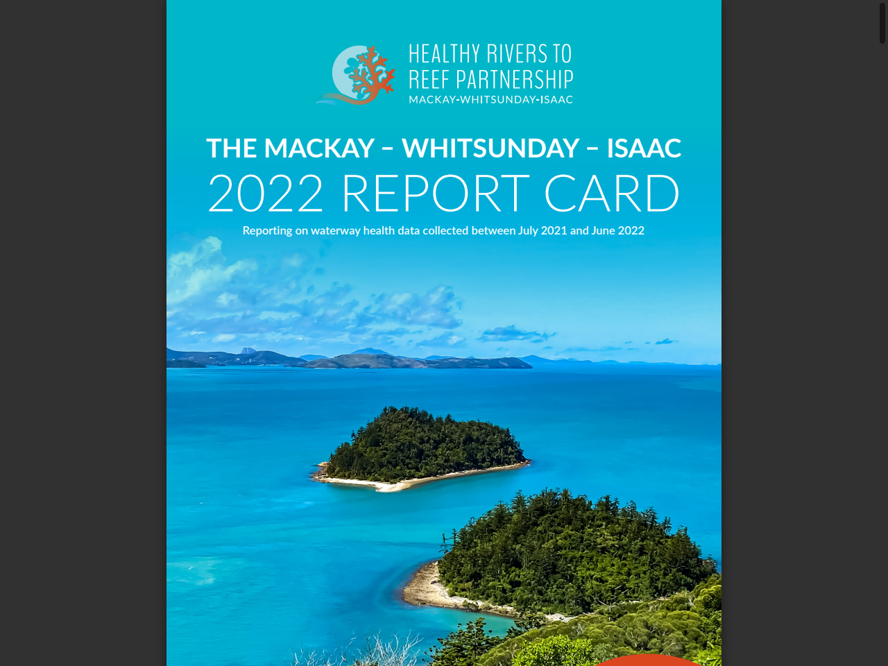 Preview of the mackay – whitsunday – isaac - 2022 report card - Healthy Rivers ...