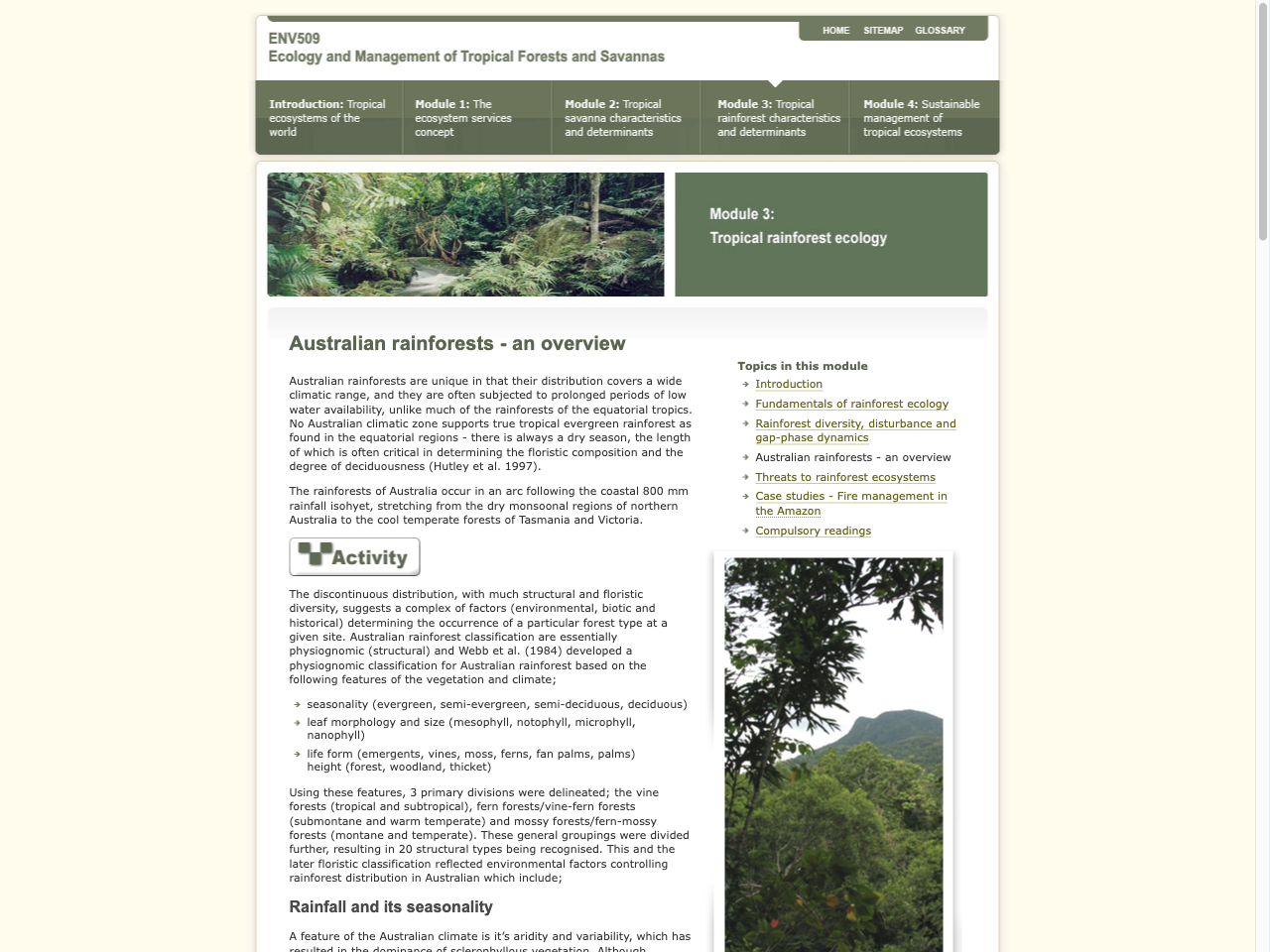 Preview of ENV509 | Module 3: Australian rainforests - an overview - Learnline, accessed July 22, 2025, 