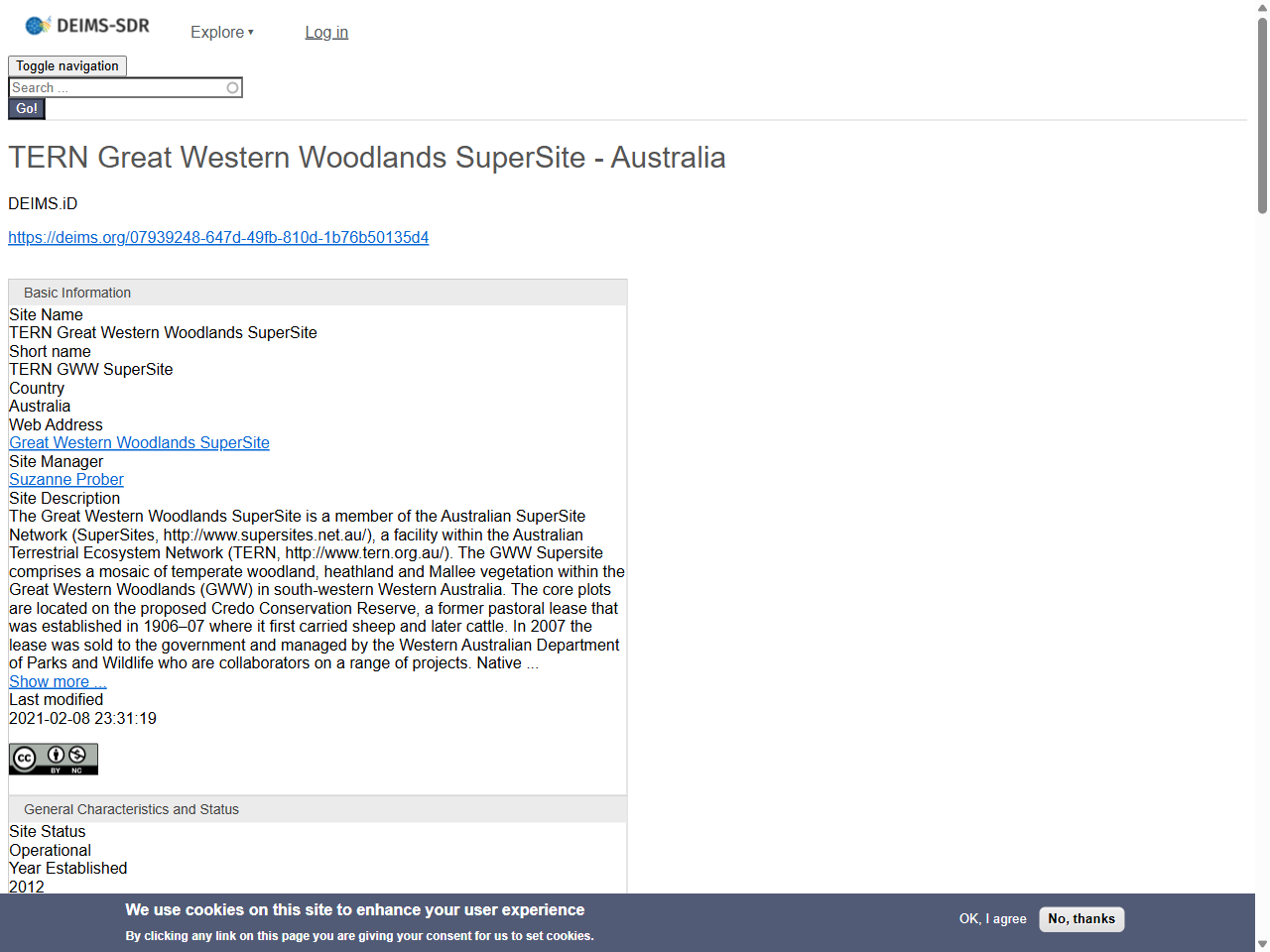 Preview of The Great Western Woodlands TERN SuperSite: ecosystem monitoring infrastructure and key science learnings - Journal of Ecology and Environment, accessed August 12, 2025, 