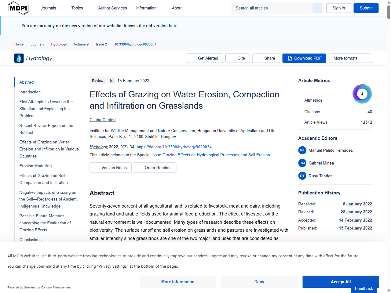 Preview of Effects of soil degradation on infiltration rates in grazed semiarid rangelands of northeastern Patagonia, Argentina - project bedrock