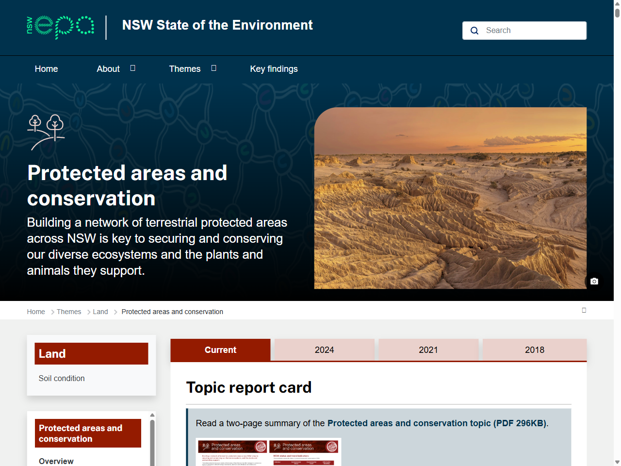 Preview of Management approaches | Australia state of the environment 2021, accessed August 11, 2025