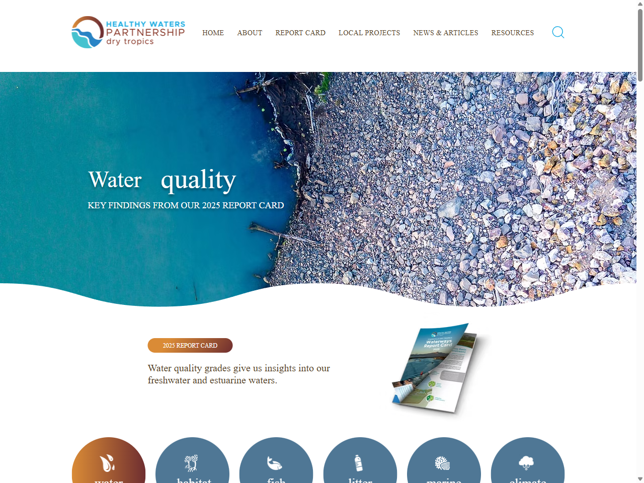 Preview of Water Quality | Healthy Waters Partnership for the Dry Tropics | Townsville | River and Coastal Health, accessed July 21, 2025, 