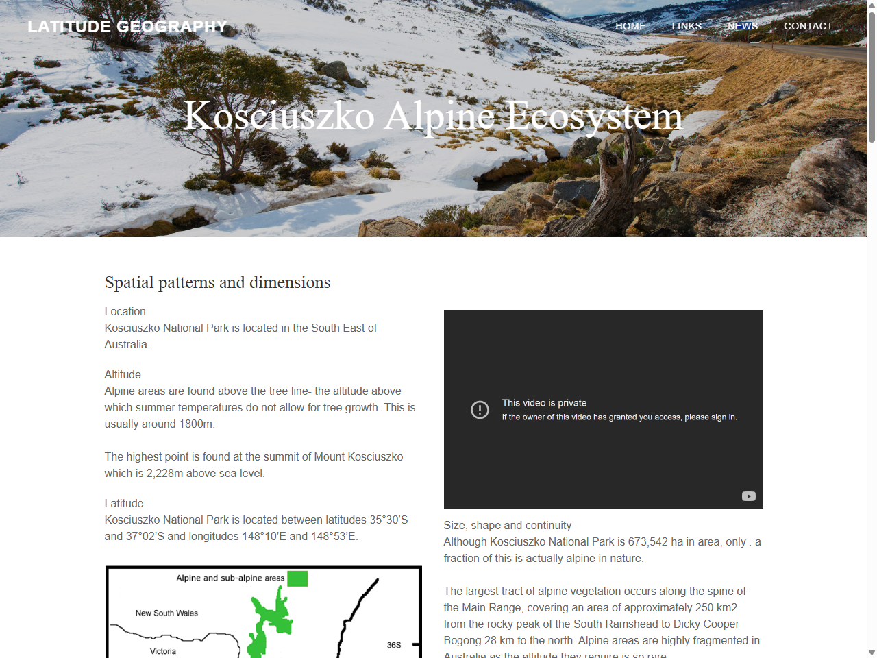 Preview of Kosciuszko Alpine Ecosystem - Latitude Geography, accessed August 17, 2025