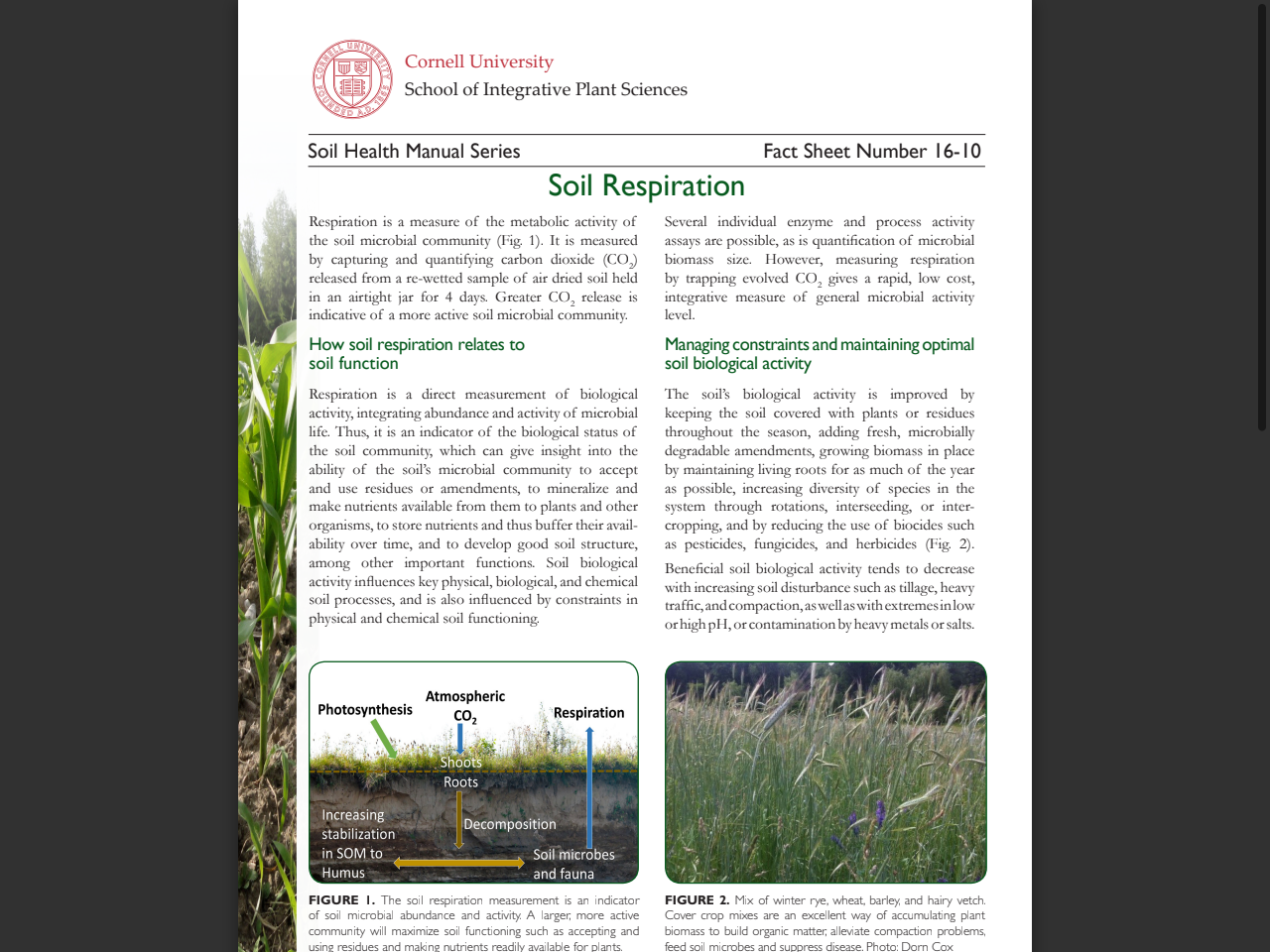 Preview of Sustainable Land Use Enhances Soil Microbial Respiration Responses to Experimental Heat Stress - PMC - PubMed Central