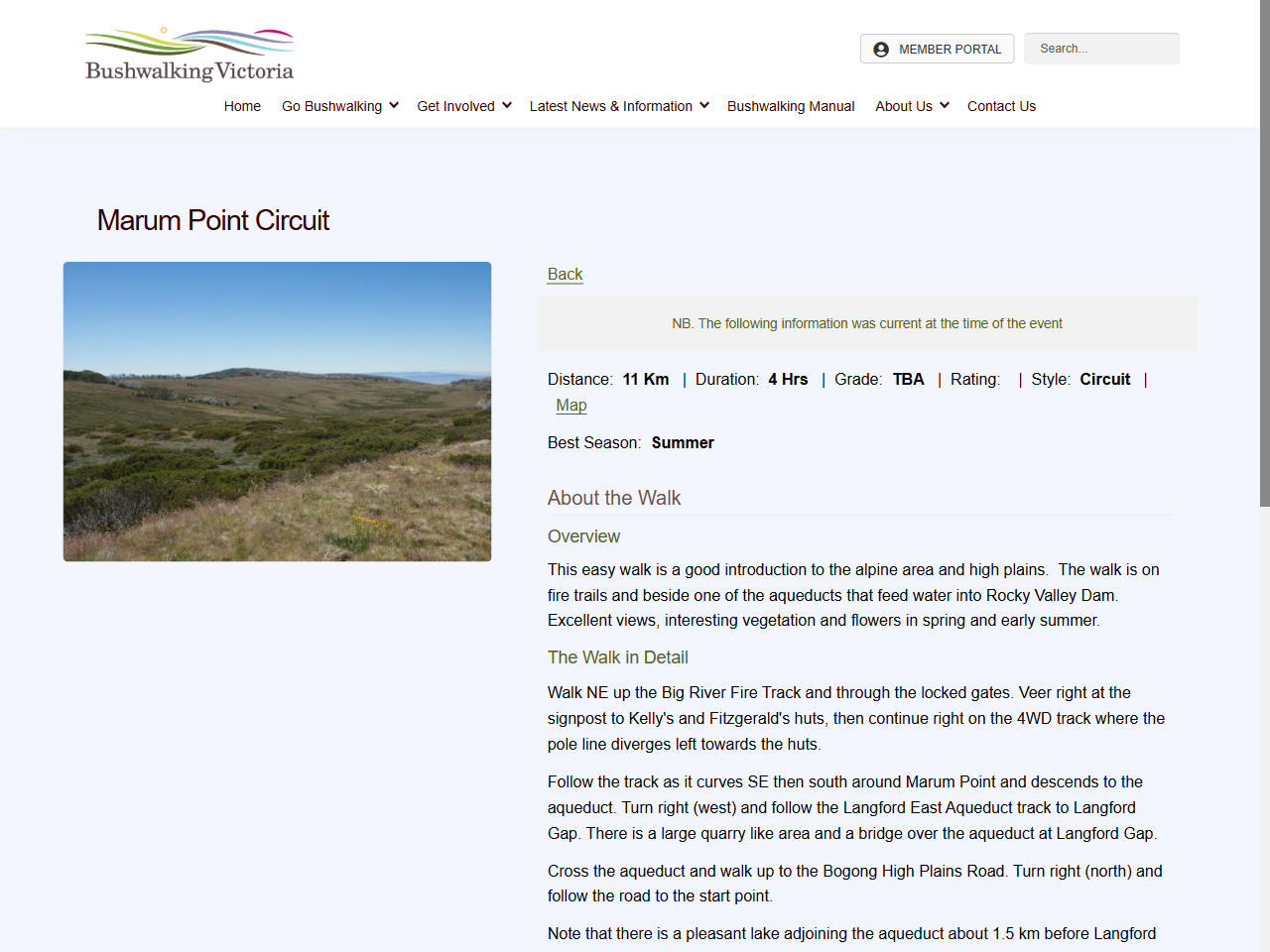 Preview of Marum Point Circuit - Bushwalking Victoria