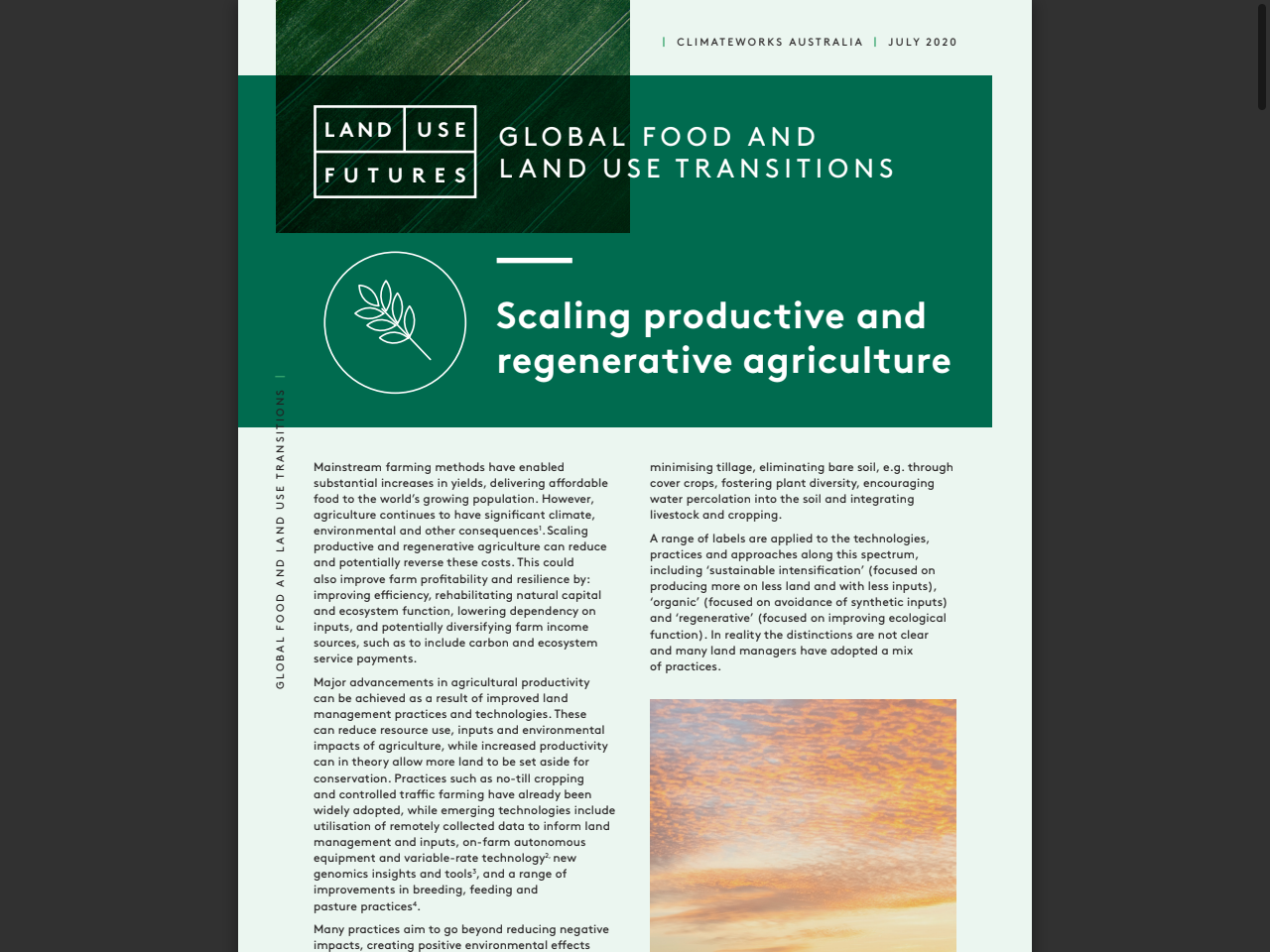 Preview of Regenerative Agriculture | RF - The Rockefeller Foundation, accessed July 27, 2025, 