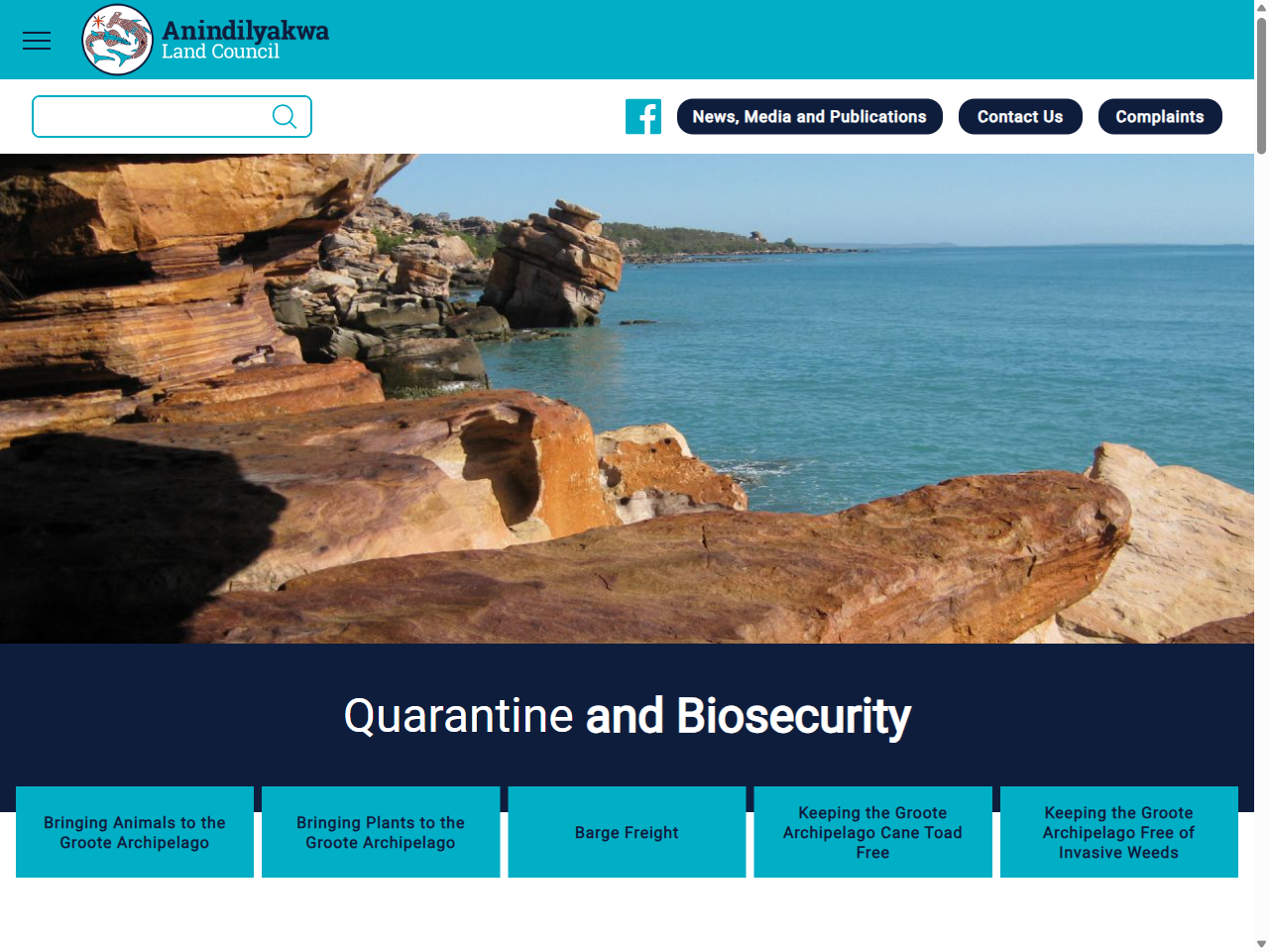 Preview of Quarantine and Biosecurity - Anindilyakwa Land Council
