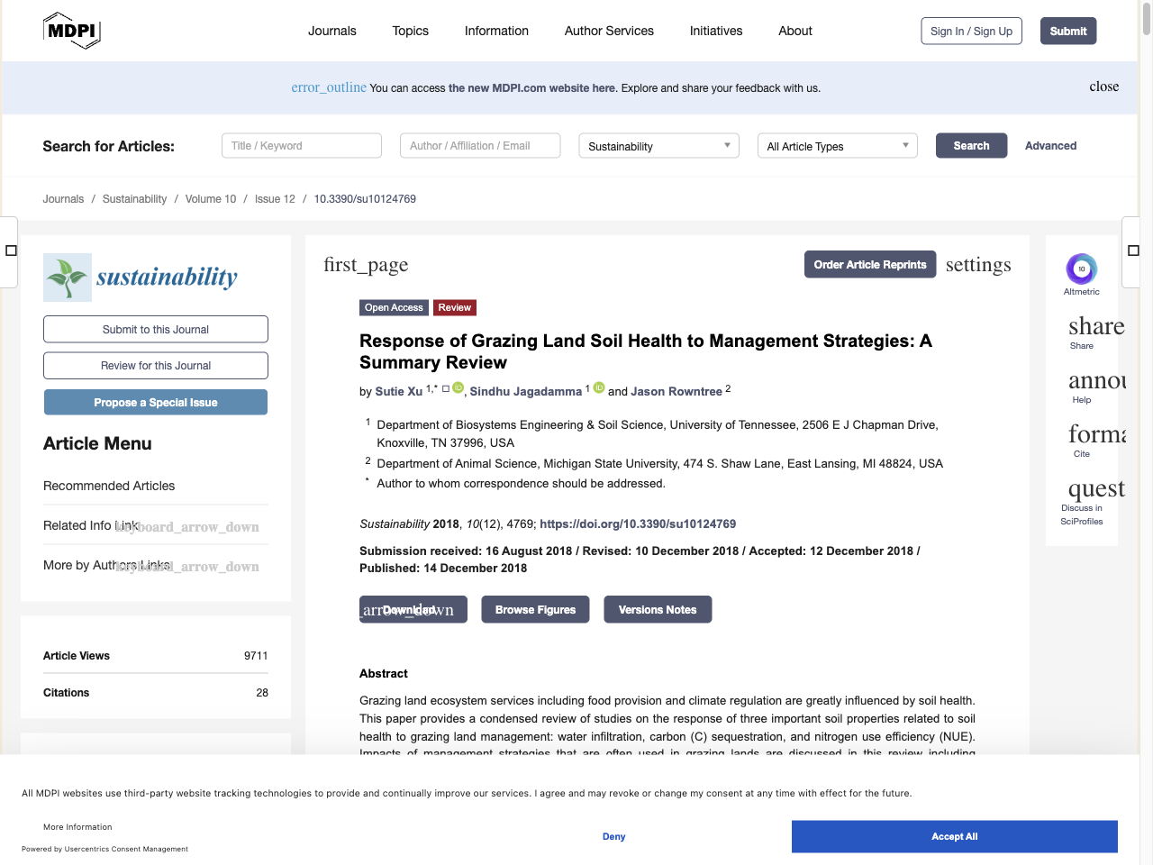 Preview of Response of Grazing Land Soil Health to Management Strategies: A Summary Review, accessed August 5, 2025, 