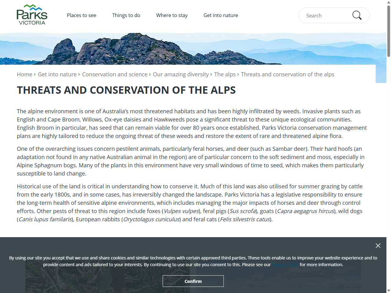 Preview of Environmental Management Programs - Mt Hotham