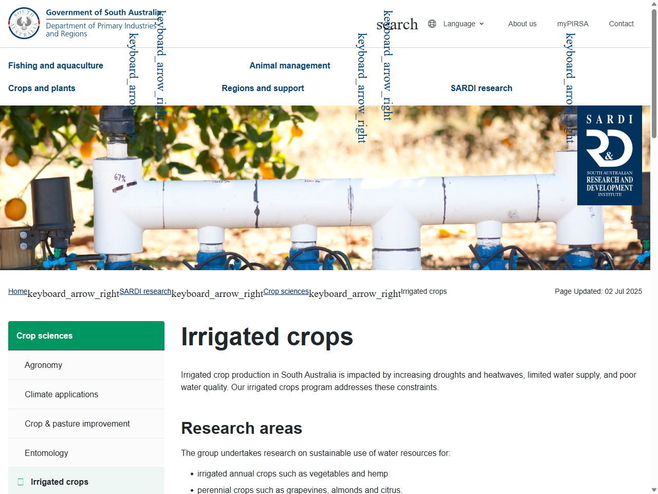 Preview of Irrigation trends – choosing what to grow | Murray–Darling Basin Authority, accessed July 31, 2025