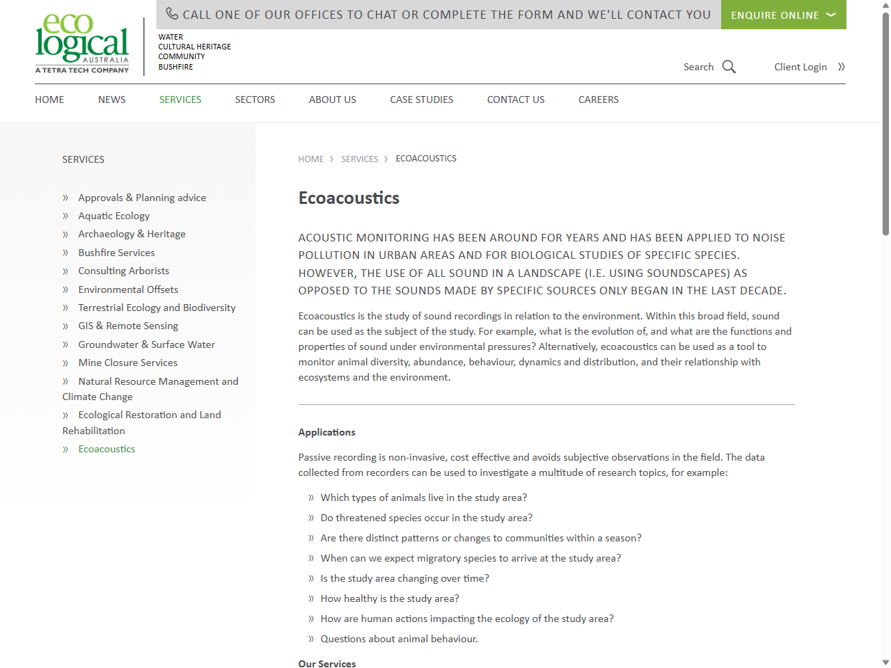 Preview of Ecoacoustics - Eco Logical Australia