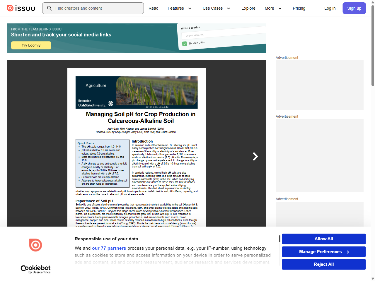 Preview of Managing Soil pH for Crop Production in Calcareous-Alkaline Soil - Issuu, accessed July 22, 2025