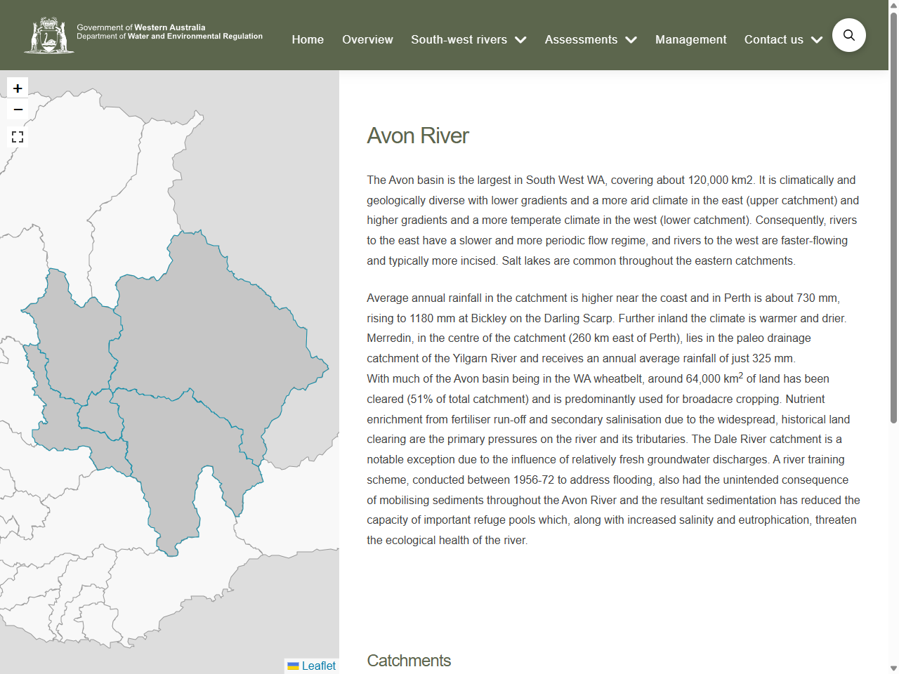 Preview of Avon River - Healthy Rivers, accessed July 9, 2025,