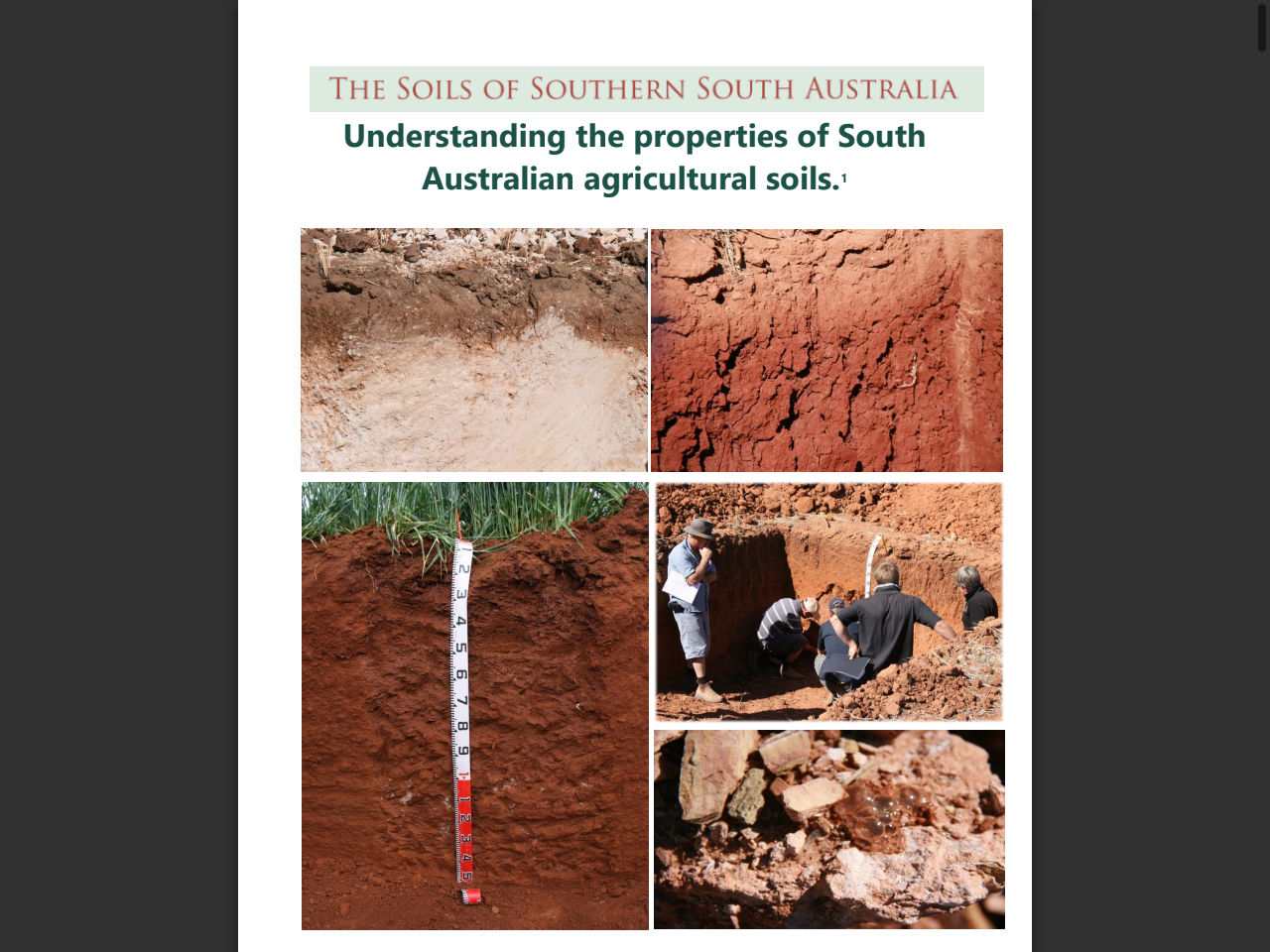 Preview of Understanding the properties of South Australian agricultural soils.1 - Department for Environment and Water, accessed July 22, 2025, 