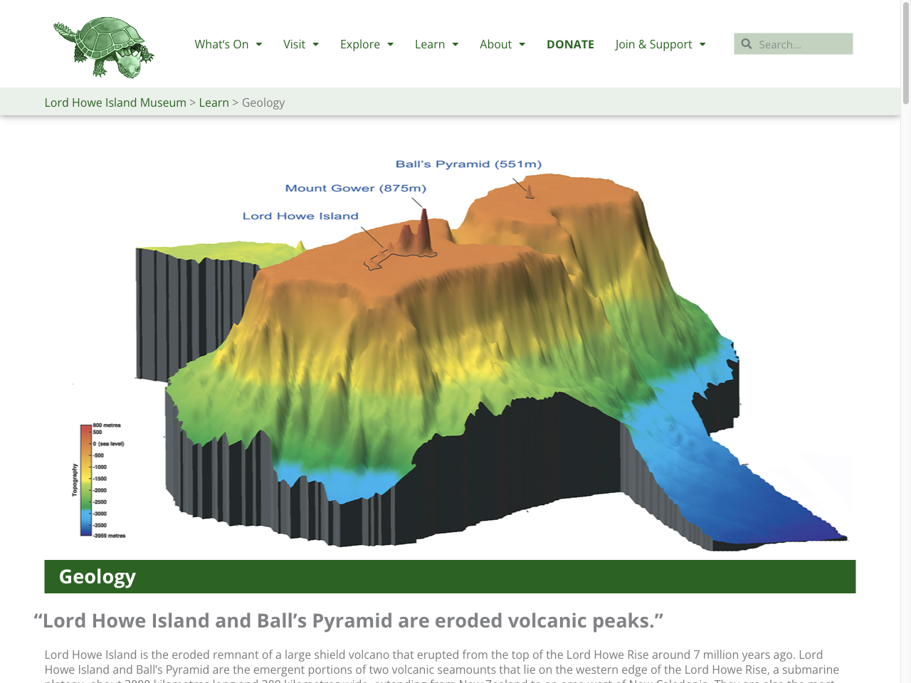 Preview of Geology - Lord Howe Island Museum, accessed July 30, 2025,