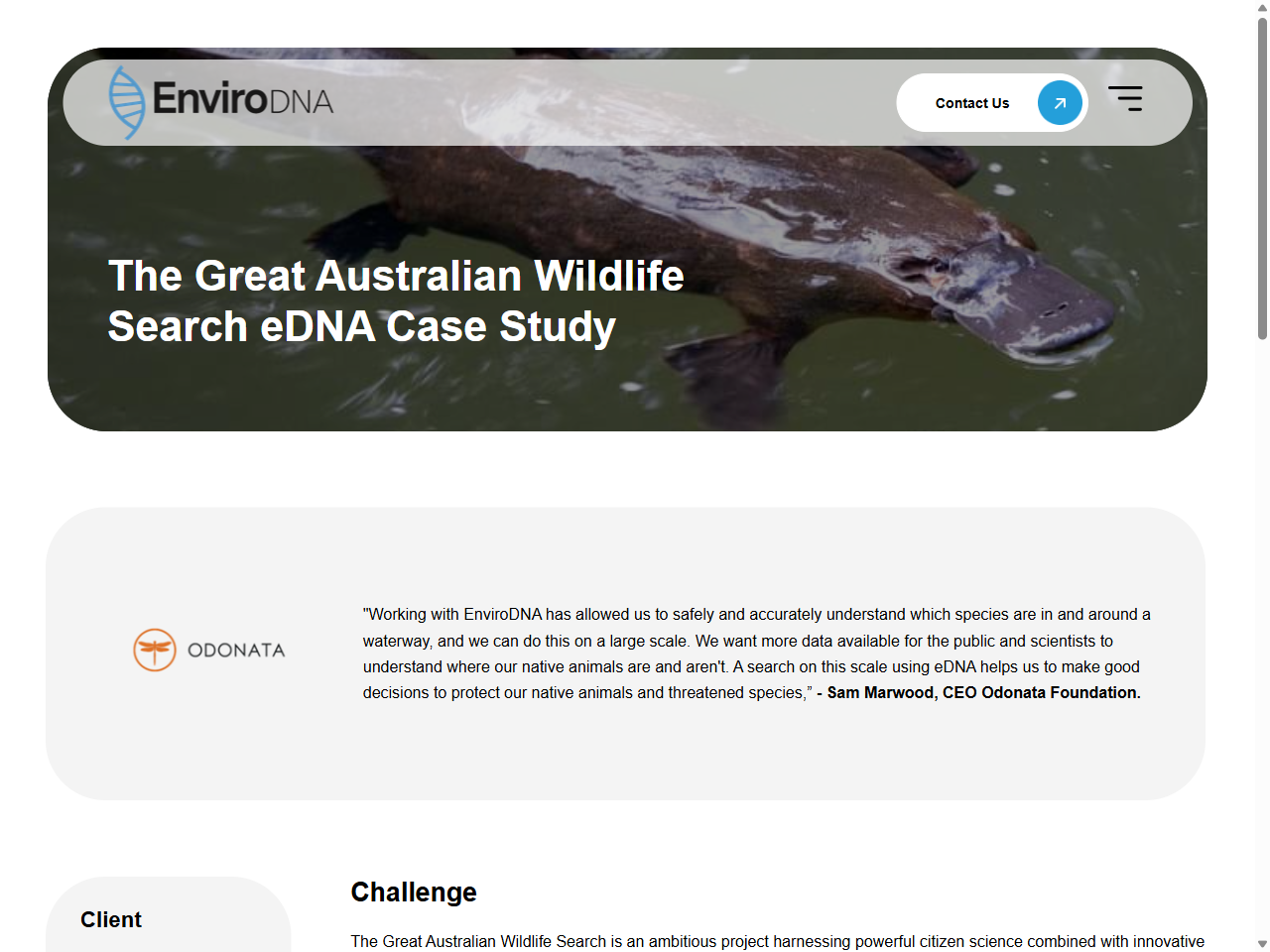 Preview of EnviroDNA spins out of cesar, accessed August 8, 2025, 