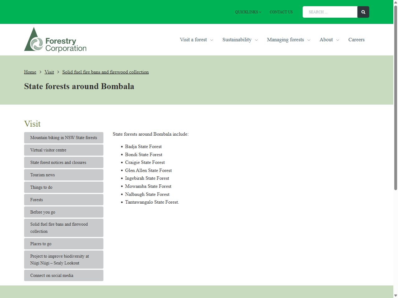 Preview of NSW forestry snapshot report 2021–2022
