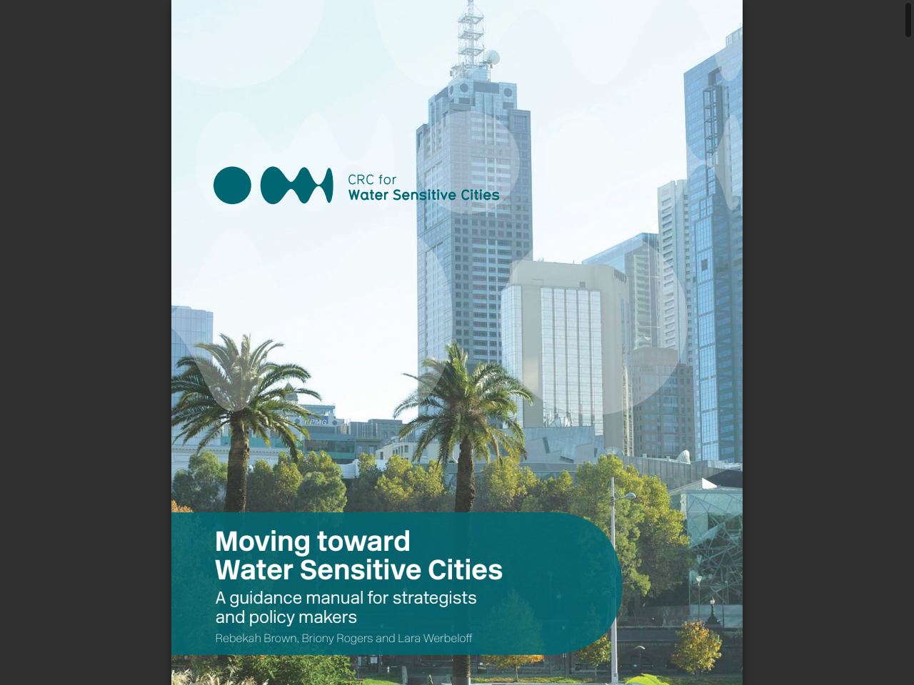 Preview of Moving toward Water Sensitive Cities, accessed August 11, 2025