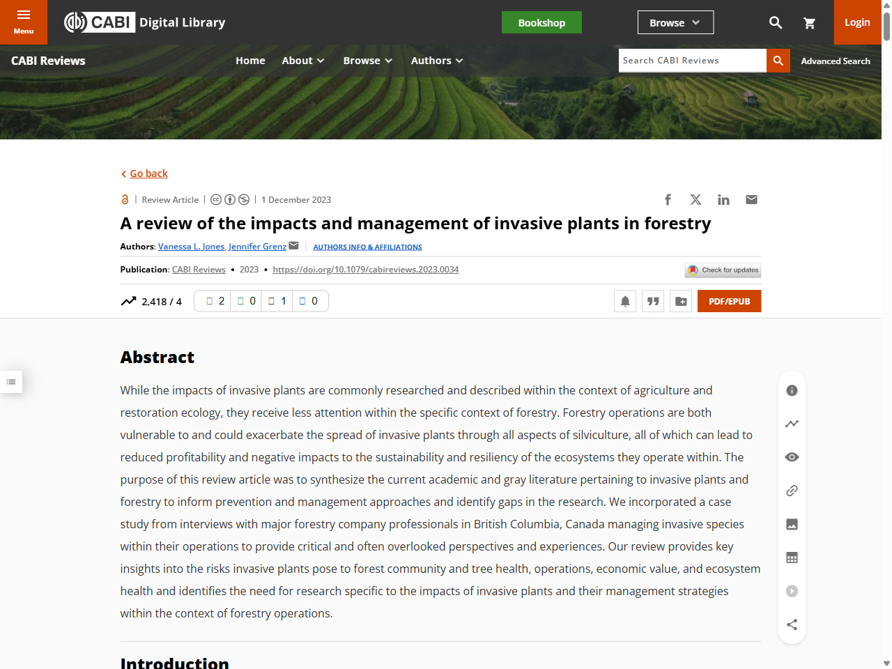 Preview of A Systematic Review of the Impact of Invasive Alien Plants on Forest Regeneration in European Temperate Forests - Frontiers, accessed August 9, 2025,