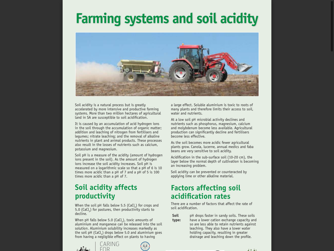 Preview of Soil acidification | Meat & Livestock Australia - MLA