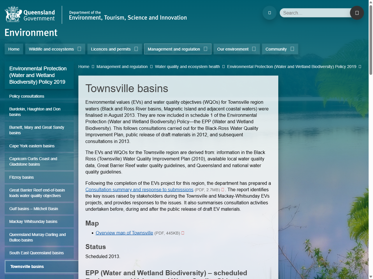Preview of Townsville basins - Queensland Environment Department, accessed August 2, 2025,