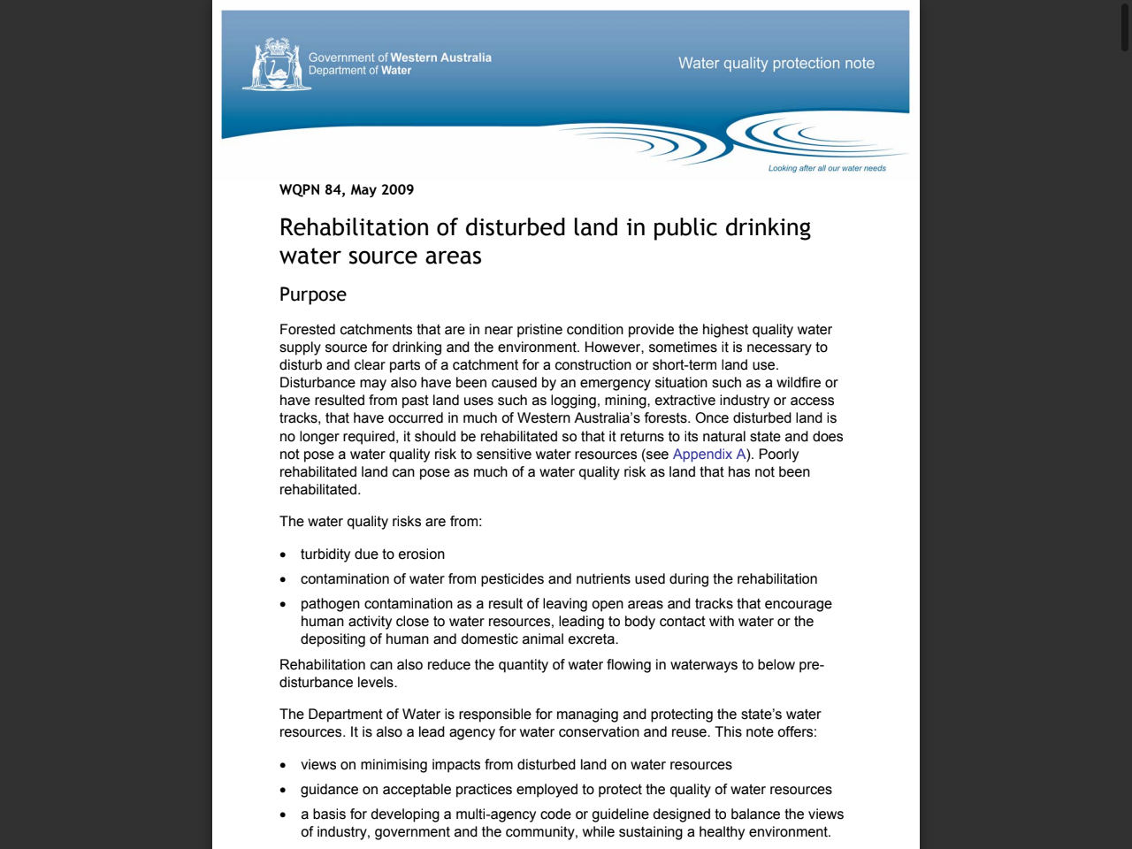 Preview of Forests and Water - Food and Agriculture Organization of the United Nations, accessed July 20, 2025, 