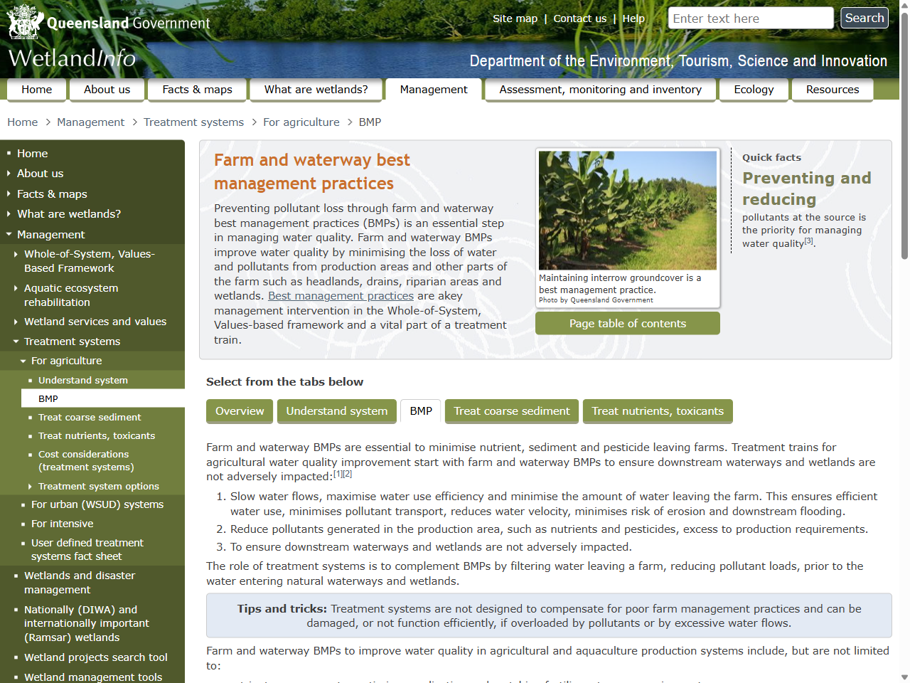 Preview of Treatment systems for agriculture – Farm and waterway best ..., accessed July 18, 2025,