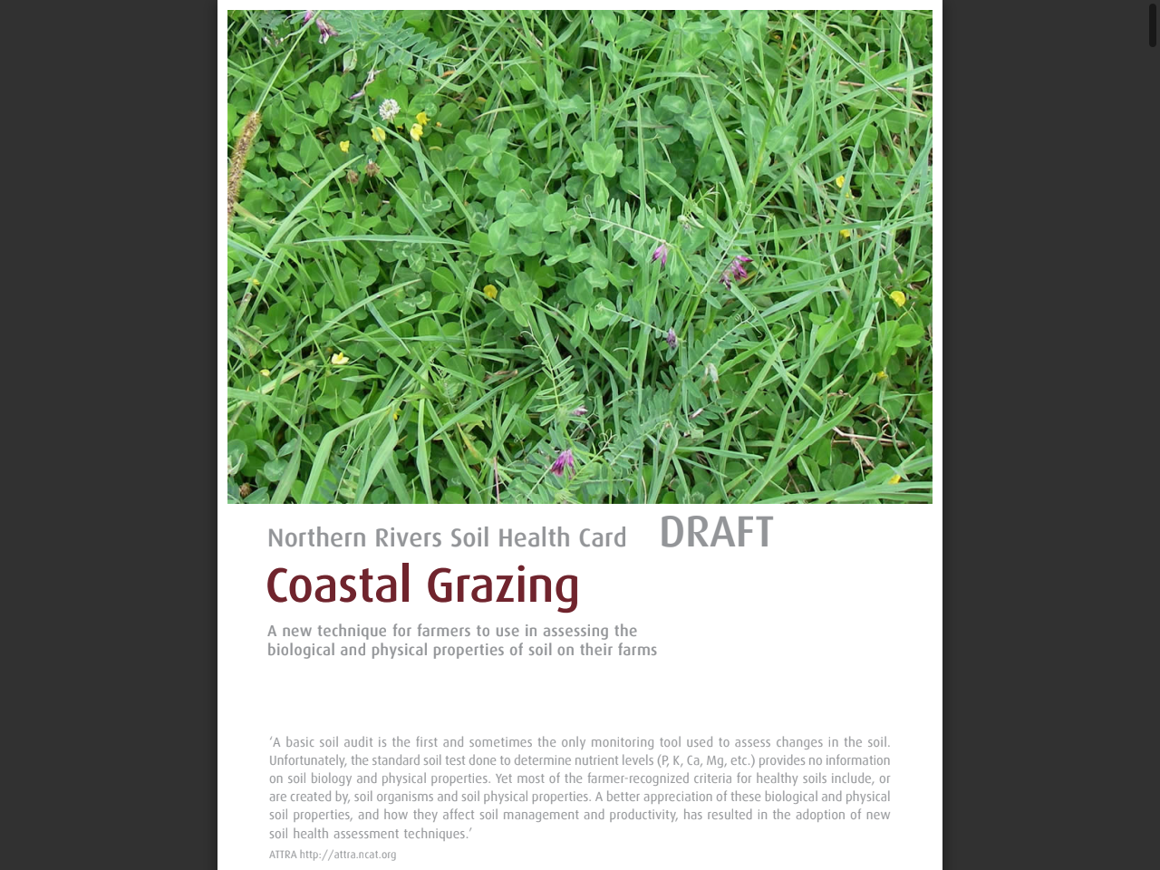 Preview of Productive soils in the grazing enterprise - FutureBeef