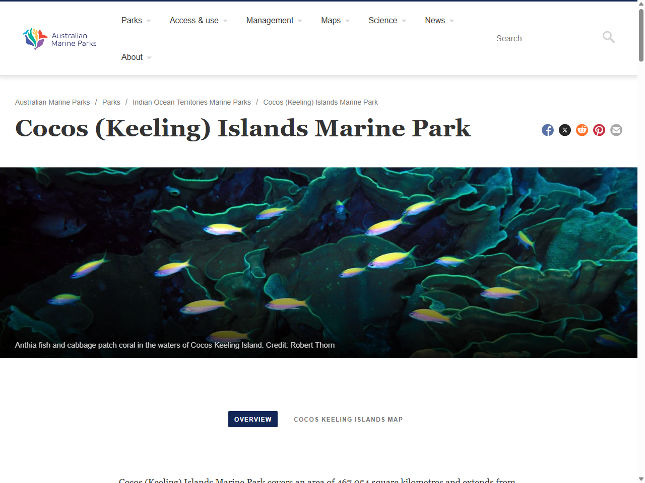 Preview of Cocos (Keeling) Islands Marine Park, accessed August 1, 2025, 