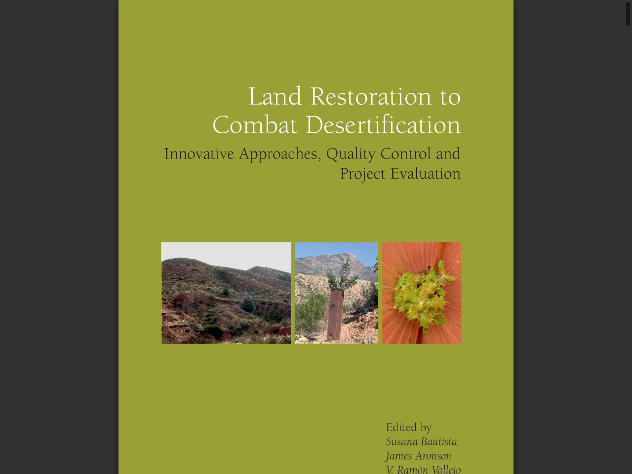 Preview of Land Restoration to Combat Desertification - CEAM