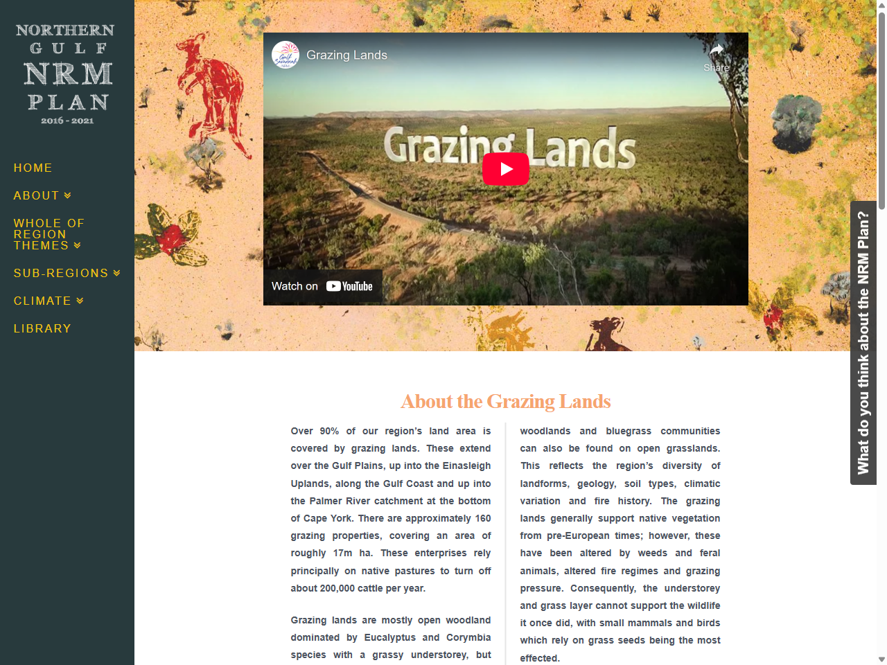 Preview of Grazing Lands - Northern Gulf NRM Plan, accessed July 30, 2025