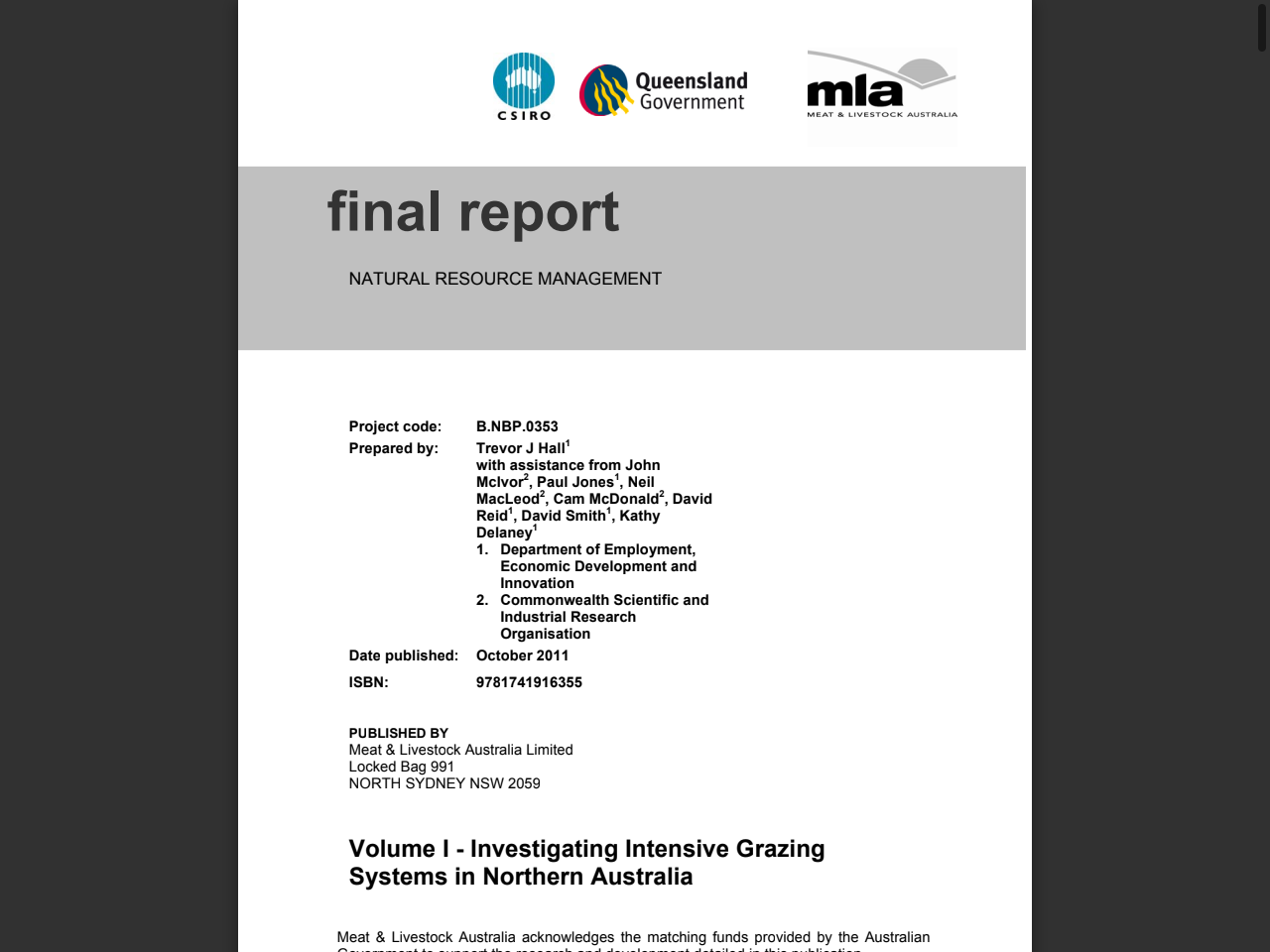 Preview of Do regenerative grazing management practices improve vegetation and soil health in grazed rangelands? Preliminary insights from a space-for-time study in the Great Barrier Reef catchments, Australia - CSIRO Publishing, accessed July 18, 2025, 